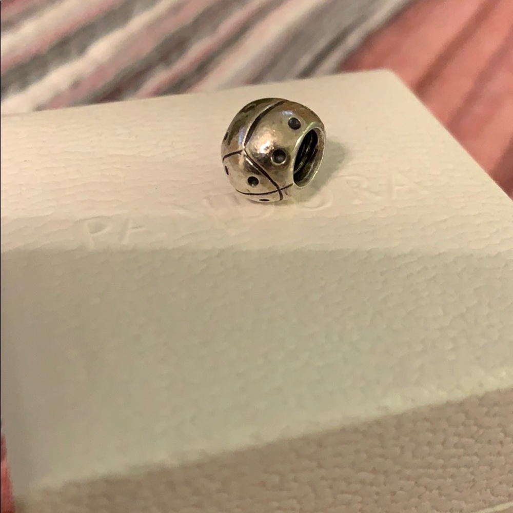 Pandora Lady Bug Charm.
